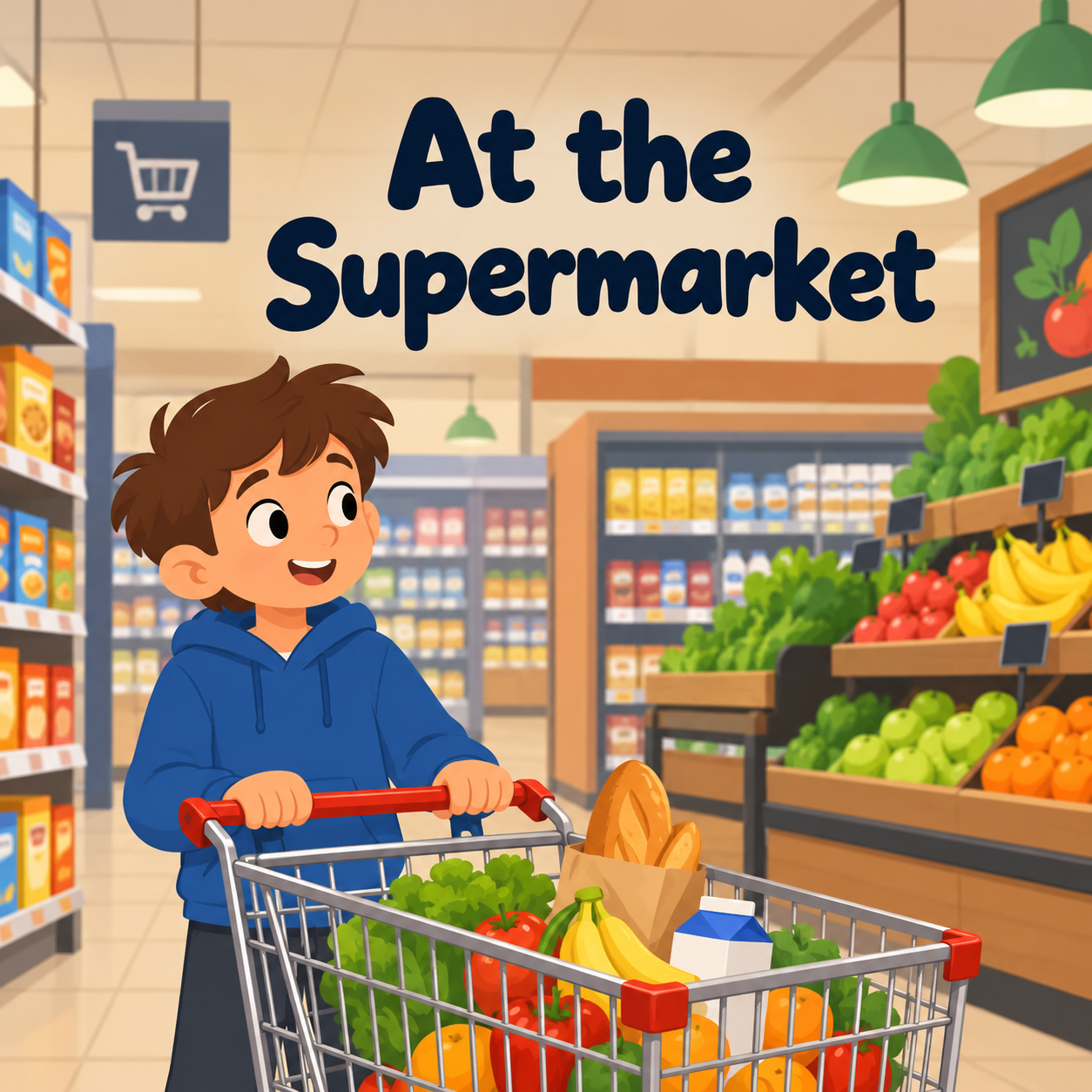 Cover of At the Supermarket