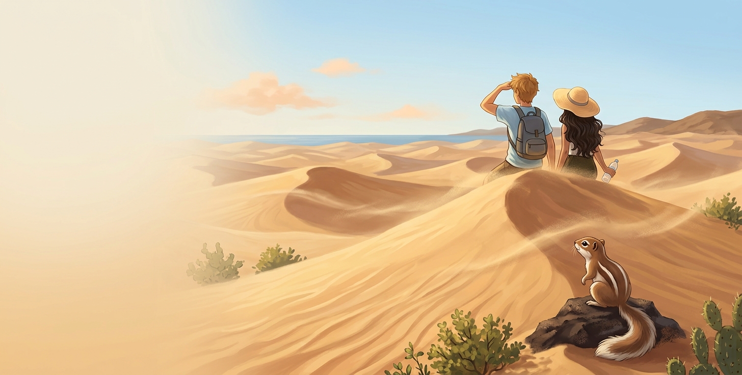 Cover of Lost in the Dunes